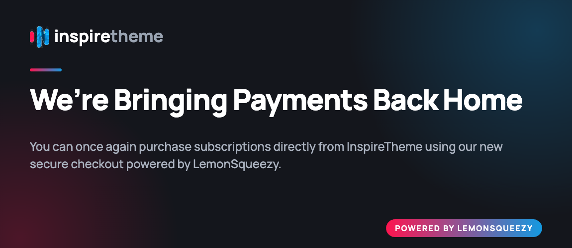 We're Bringing Payments Back Home