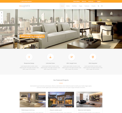 InsightFX - Gantry 5 Joomla Template